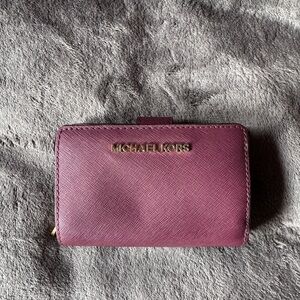 Michael Kors Women's Purple/maroon Wallet